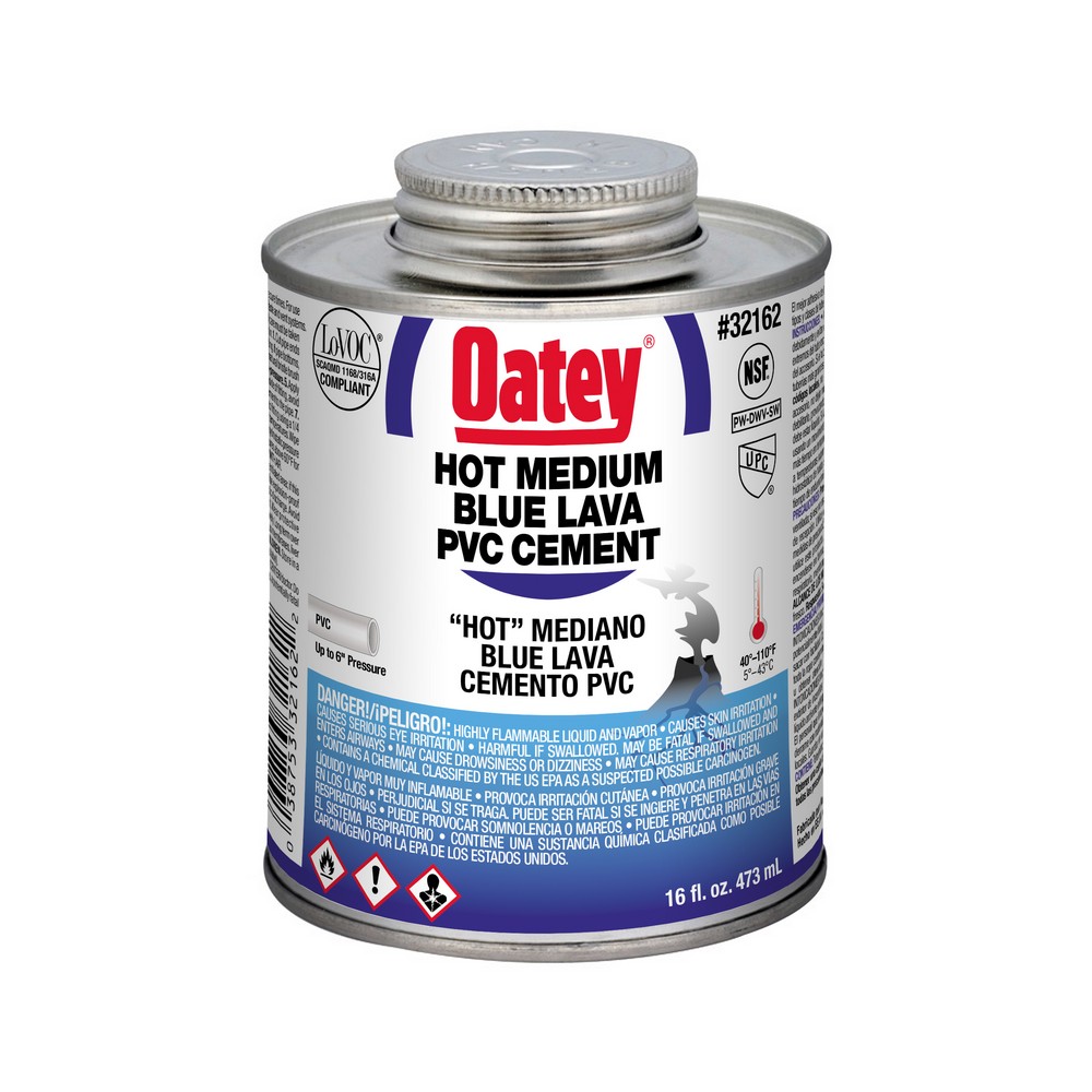 OATEY BLUE LAVA CEMENT QUART 