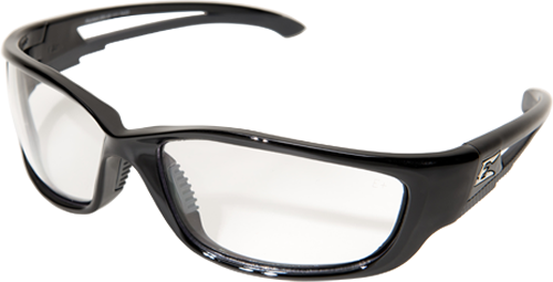 Kazbek XL - Black Frame / Clear Lenses