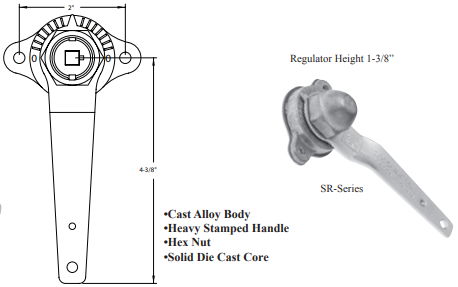 1/2&quot; SPECLINE REGULATOR