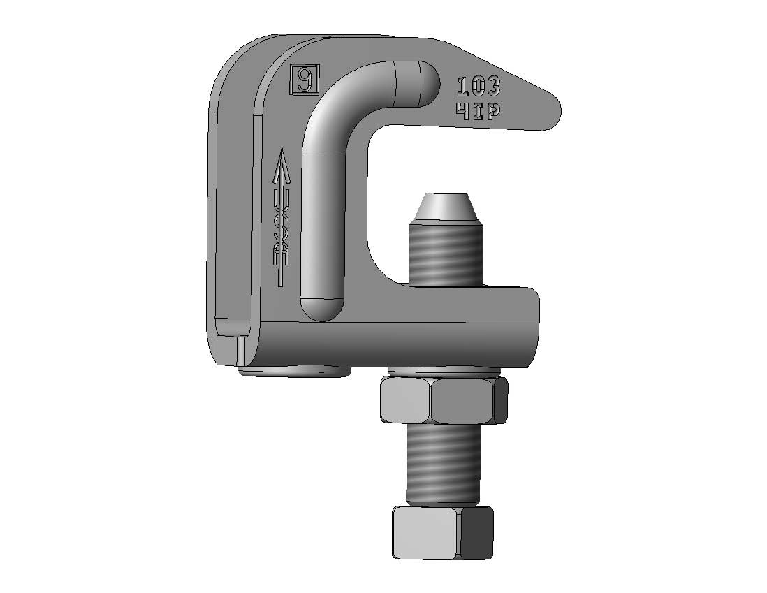 103-101S 3/8 BEAM CLAMPS