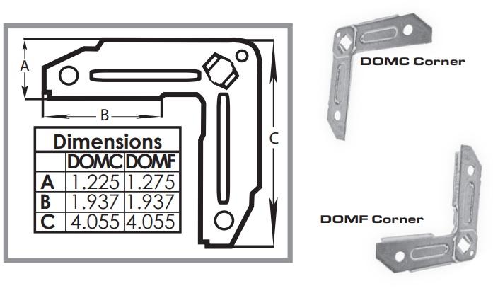 TDF FLANGE CORNERS