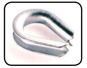 3/16 WIRE ROPE THIMBLE