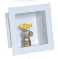 3/4&quot; WALL BOX WITH VALVE