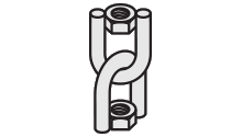 3/8 FEMALE TO MALE SWIVELS FOR
UNISTRUT